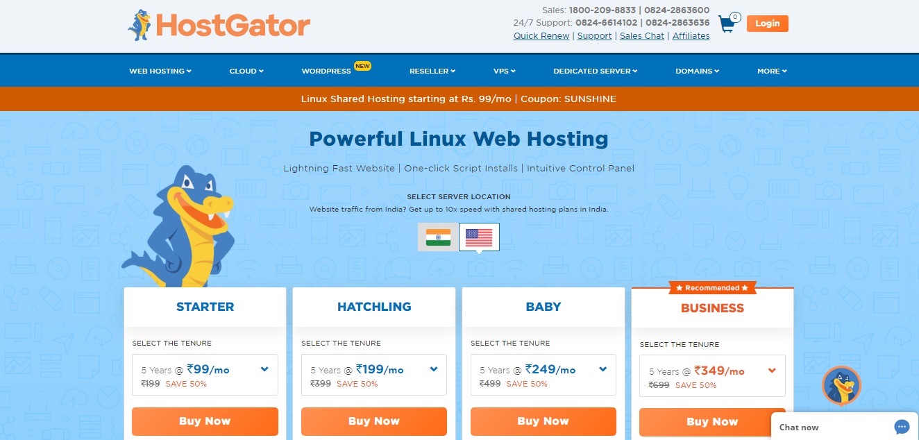 best web hosting providers