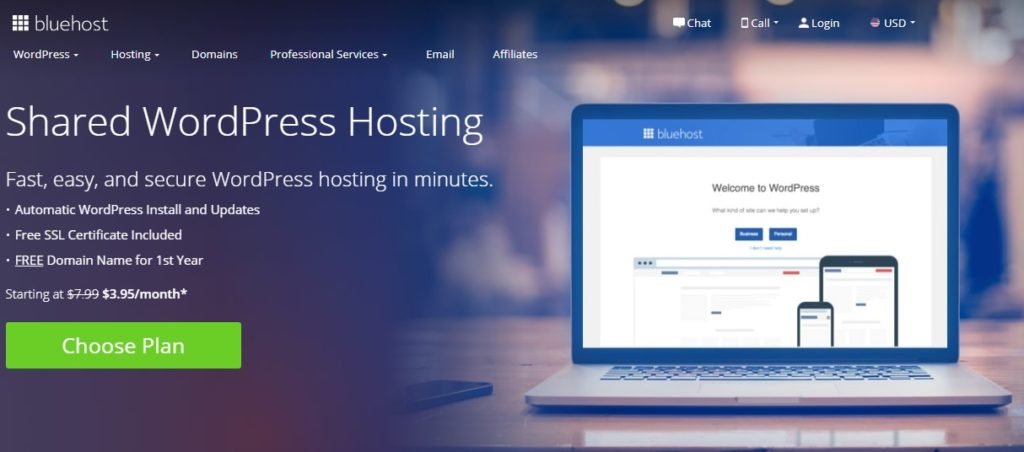 Bluehost Review