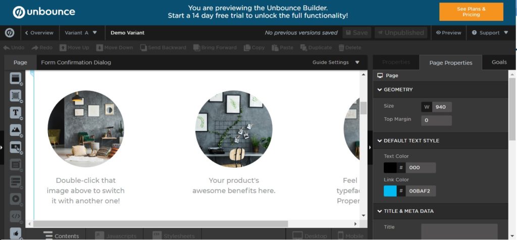 unbounce review